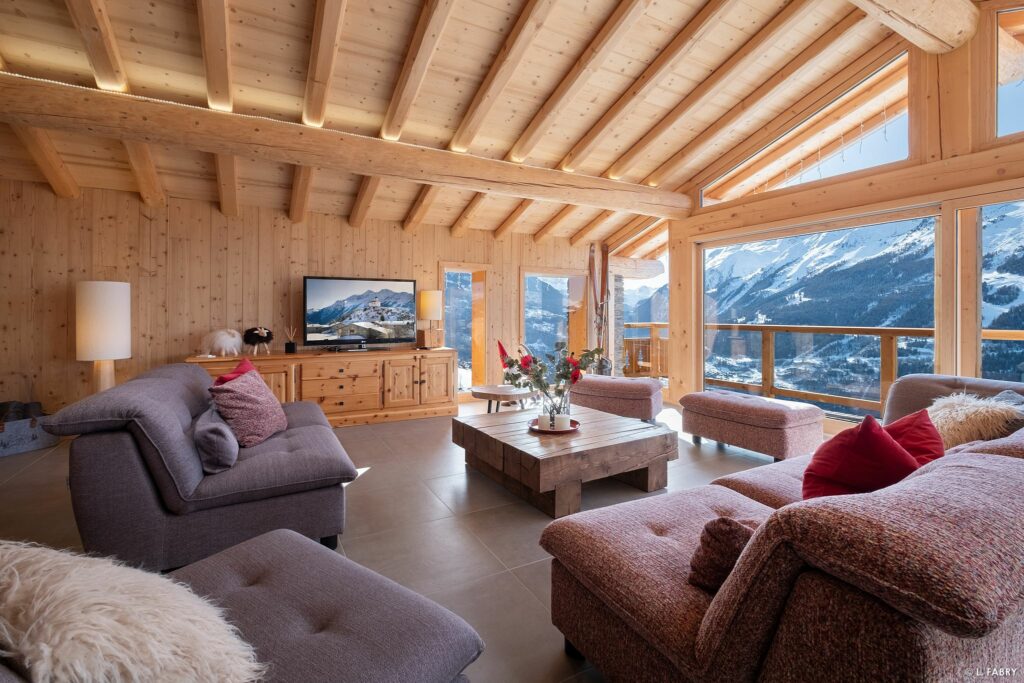booster la rentabilité d’un gîte de montagne premium
salon montagne - luxe