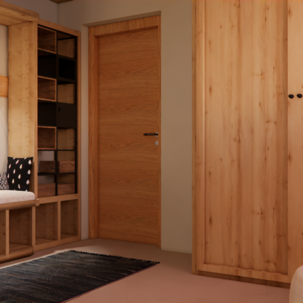 hekta architecte intérieur entrée ski room mudroom