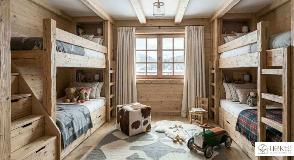 kids bedroom chalet sainte foy tarentaise Hekta