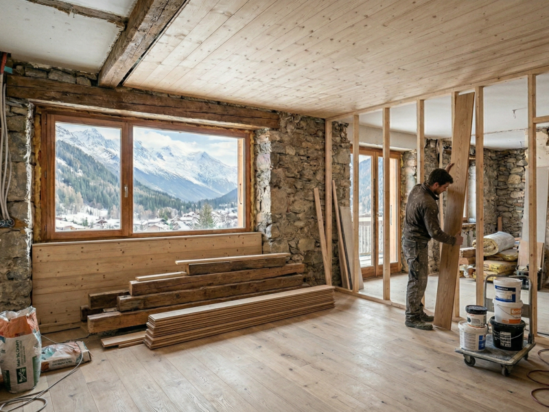 Budget renovation en tarentaise