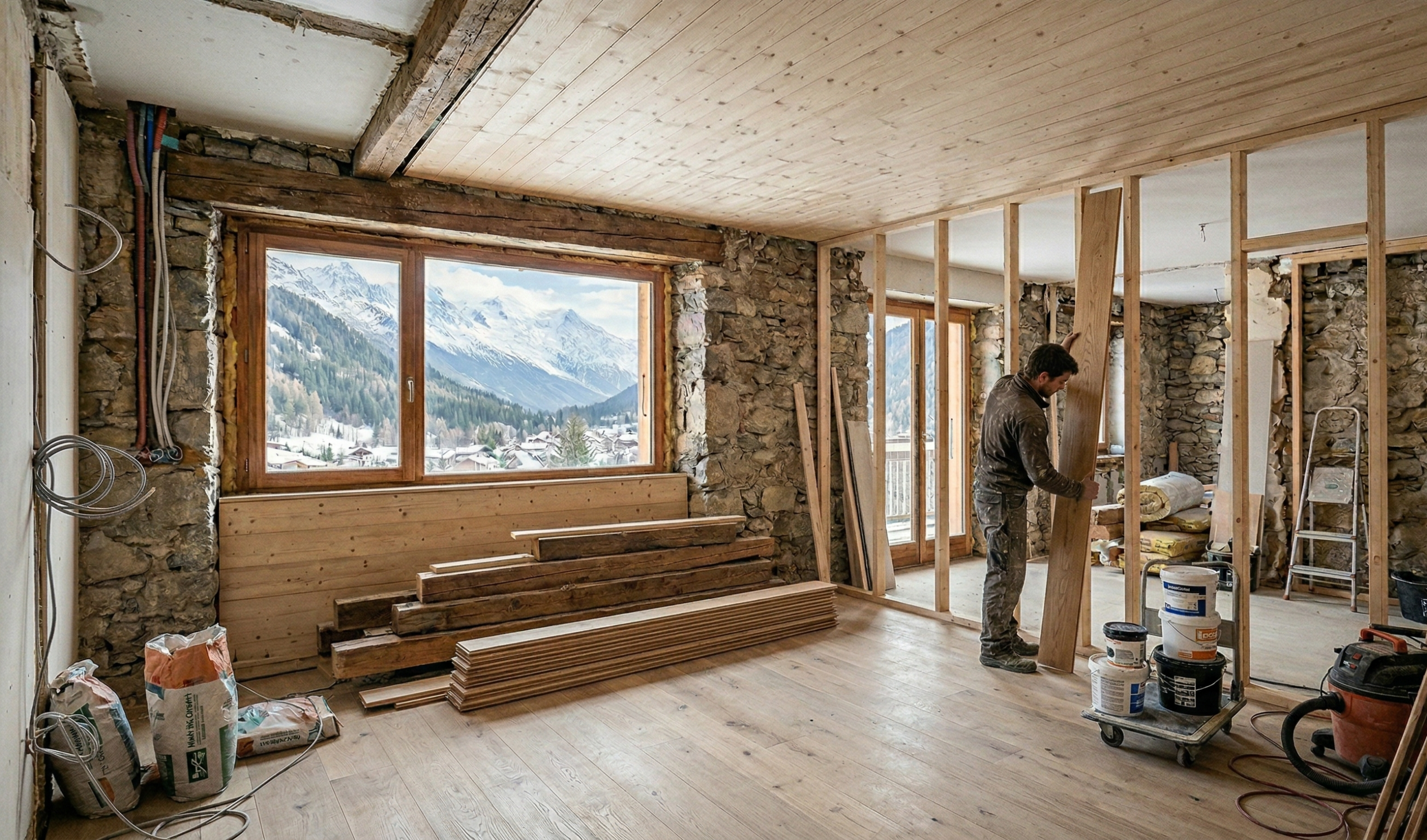 Budget renovation en tarentaise